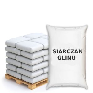 Siarczan glinu stały